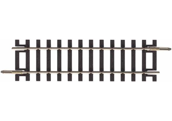 PIKO 55204 G107 gerades Gleis 107 mm, 6 Stück - H0 (1:87)