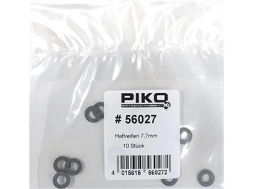 PIKO 56027 Haftreifen Standard, 10 Stück, z.B. für GTW - H0 (1:87)