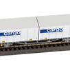 PIKO 58732 CH-AAE Containertragwagen bel. mit 2 20' Container Cargo Domino Ep. V - H0 | Bild 4