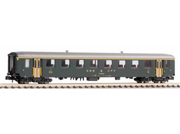 PIKO 94380 SBB Personenwagen EWI 1.Klasse grün, alte Schrift, Ep. IV - N (1:160)