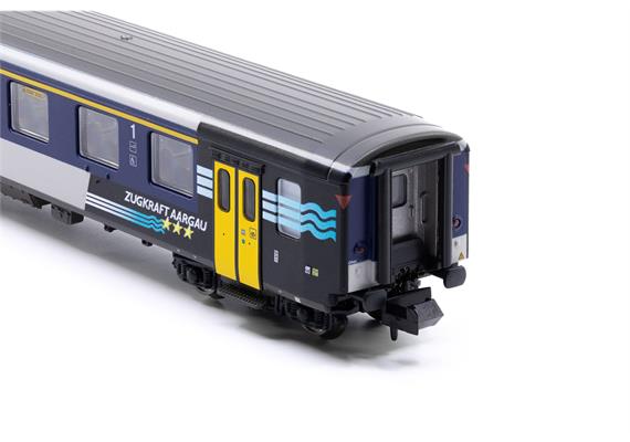 PIKO 94462 SBB N-Set 5-tlg. RE ZUGKRAFT AARGAU, 1x BDt, 1x A, 3x B, Ep. V - N (1:160) | Bild 5