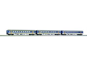 PIKO 96091 BLS 3 EWI A und 2x B Train Bleu DC Ep. IV, DC 2L - H0 (1:87)