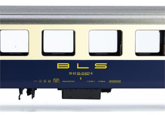 PIKO 96096 BLS 2er Set EWI 2x B mit Mittelschrift und Handgriffen, Ep. IV, DC - H0 | Bild 5