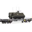 PIKO 96281 SBB Panzertransportwagen Slmmps 001-5, mit M113, Ep. VI - H0 (1:87) | Bild 3
