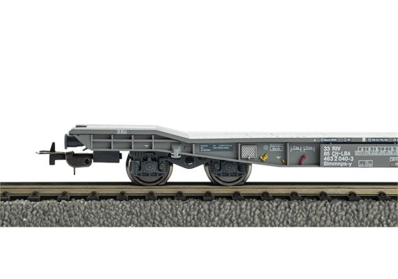 PIKO 96699 LBA-CH Panzertransportwagen Nr. 040-3, Ep. VI - H0 (1:87) | Bild 3
