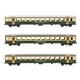 PIKO 96775 SOB 3 Personenwagen EW I 2. Klasse mit Mittelschrift, Ep. V. DC - H0 (1:87)
