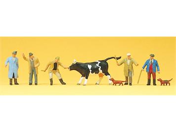 Preiser 10048 Viehhandel - H0 (1:87)