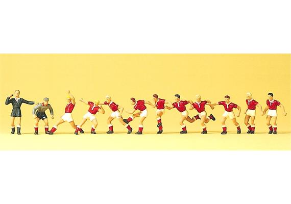 Preiser 10075 Fussballfeld mit Mannschaft - H0 (1:87)