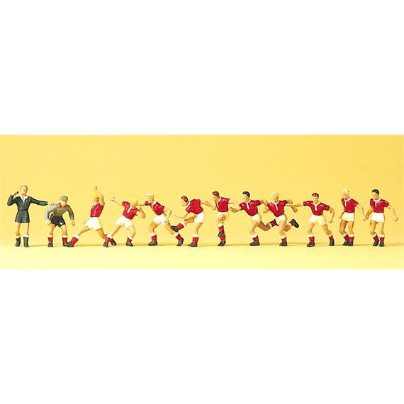 Preiser 10075 Fussballmannschaft HO