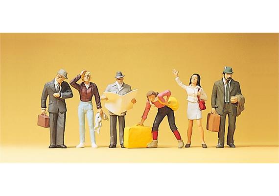 Preiser 10379 Reisende am Bahnsteig - H0 (1:87)