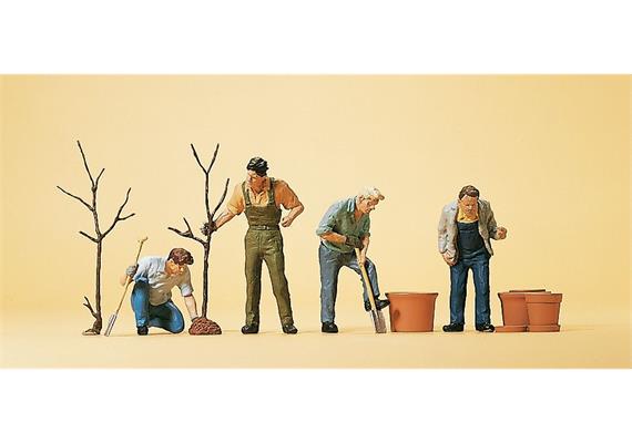 Preiser 10466 Beim Pflanzen HO