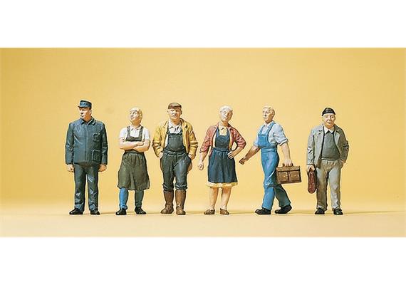 Preiser 10472 An der Dorfstrasse - H0 (1:87)