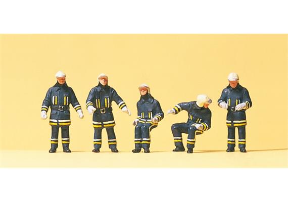 Preiser 10487 Feuerwehrmänner HO