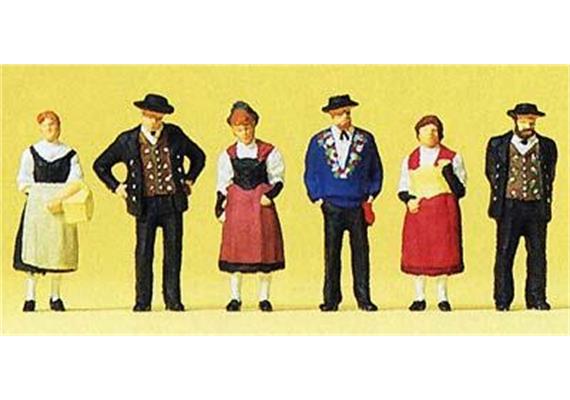 Preiser 10509 Urner Trachten, CH - H0 (1:87)