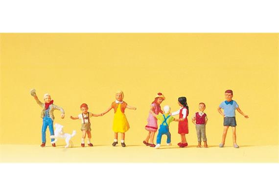 Preiser 10530 Spielende Kinder - H0 (1:87)