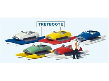 Preiser 10685 Tretbootverleih - H0 (1:87)