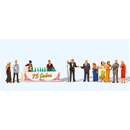 Preiser 10775 Jubiläumsparty " 75 Jahre" - H0 (1:87)