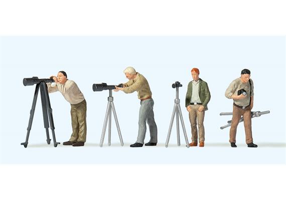 Preiser 10804 Fotografen mit Stativ - H0 (1:87)