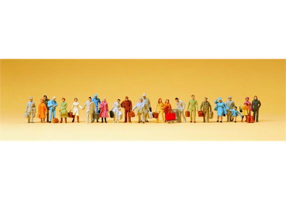 Preiser 14401 stehende und gehende Reisende