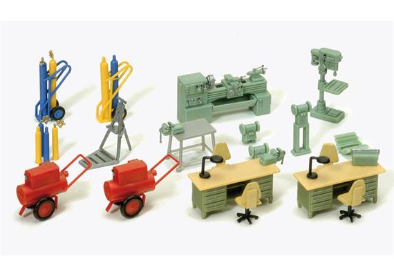 Preiser 17185 Werkstatteinrichtung - H0 (1:87)