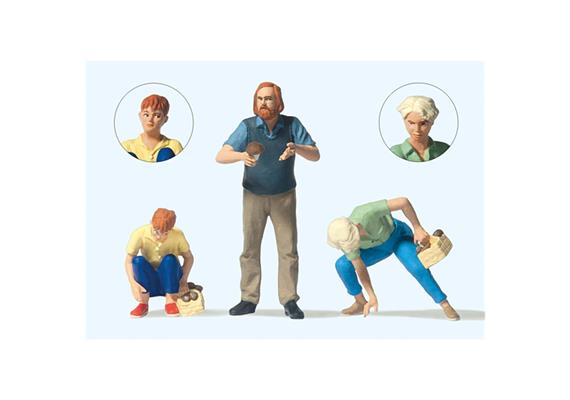 Preiser 44941 Beim Pilzesammeln - G (1:22,5)