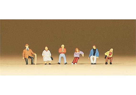 Preiser 79054 Sitzende Personen, N (1:160)