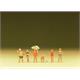 Preiser 79070 Familie Krause am Strand - N (1:160)