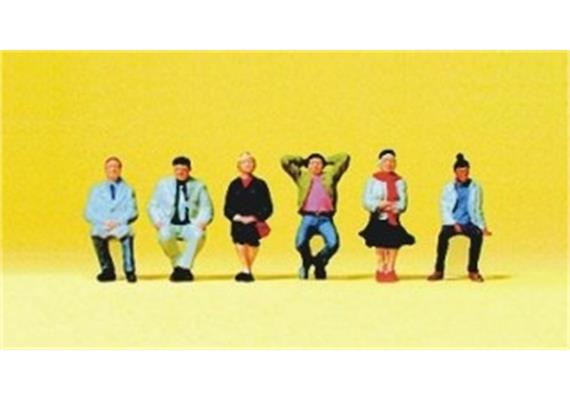 Preiser 79213 Sitzende Reisende N