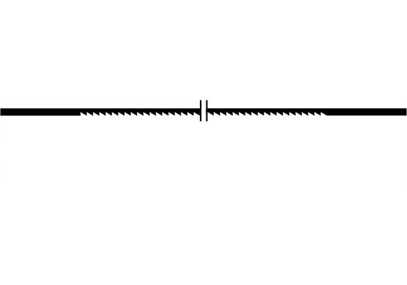 Proxxon 28 116 Feinschnitt-Sägeblatt ohne Stift Zähne pro Zoll 14 Sägeblatt länge 130 mm | Bild 1