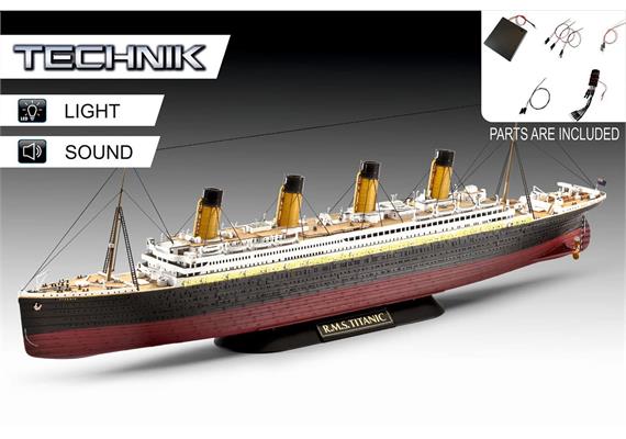 Revell 00458 RMS Titanic - Technik - Massstab 1:400 | Bild 2