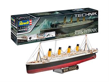 Revell 00458 RMS Titanic - Technik - Massstab 1:400