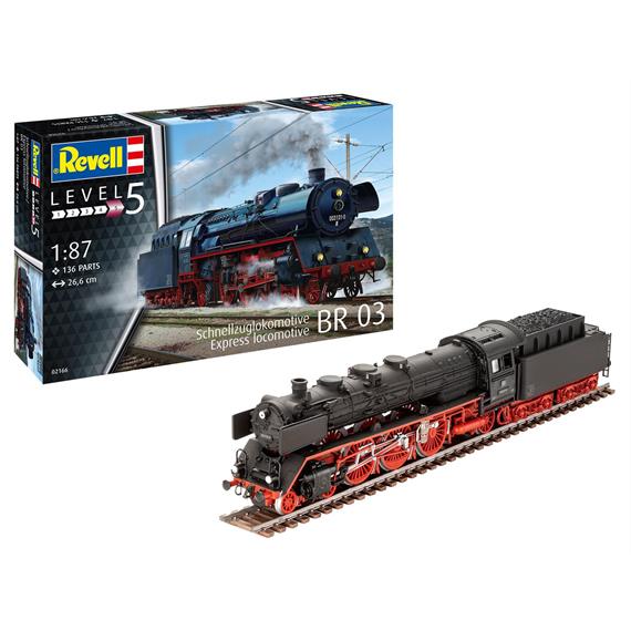 Revell 02166 Standard express locomotive 03 class with tender - H0 (1:87)