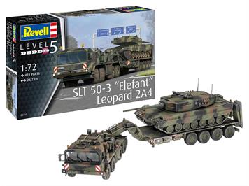 Revell 03311 SLT 50-3 "Elefant" + Leopard 2A4 - Massstab 1:72