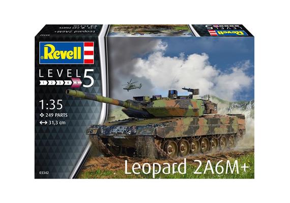Revell 03342 Leopard 2 A6M+, Bausatz - Massstab 1:35 | Bild 3