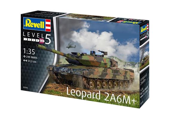 Revell 03342 Leopard 2 A6M+, Bausatz - Massstab 1:35 | Bild 4