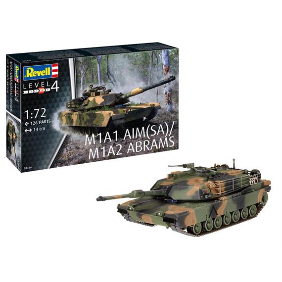 Revell 03346 M1A2 Abrams - Massstab 1:72