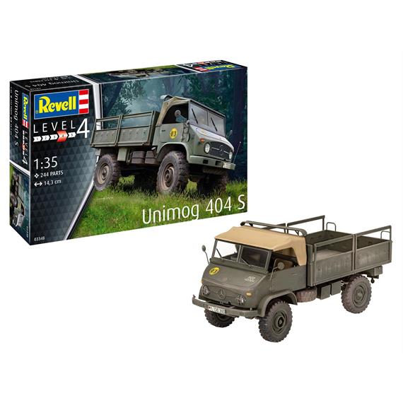 Revell 03348 Unimog 404 S - Massstab 1:35