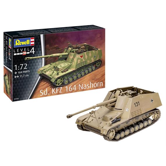 Revell 03358 Sd.Kfz. 164 Nashorn - Massstab 1:72