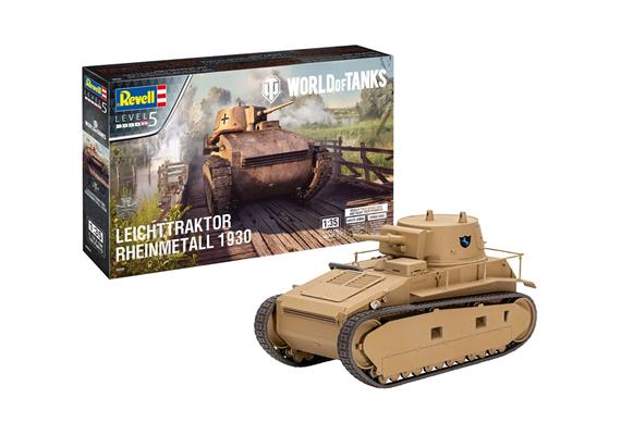 Revell 03506 Leichttraktor Rheinmetall 1930 "World of Tanks", Massstab 1:72 | Bild 1