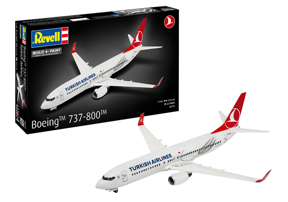 Revell 03772 Boeing 737-800 "Turkish Airlines" - Massstab 1:144 | Bild 1