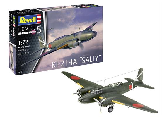 Revell 03797 Mitsubishi Ki-21 'Sally' - Massstab 1:72 | Bild 1