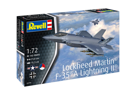 Revell 03799 Lockheed Martin® F-35®A Lightning II® - Massstab 1:72 | Bild 4
