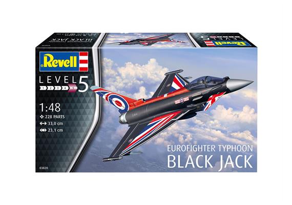 Revell 03820 Eurofighter Typhoon „Black Jack“ - Bausatz - Maßstab 1:48 | Bild 1