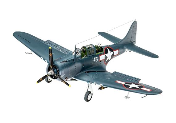 Revell 03869 SBD-5 Dauntless Navyfighter, Bausatz, Massstab1:48 | Bild 2