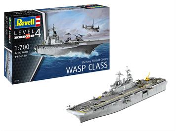 Revell 05178 Assault Carrier USS WASP CLASS Massstab 1:700