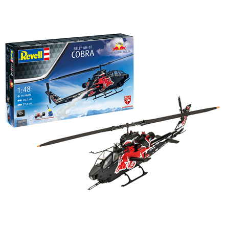 Revell 05640 Geschenkset Flying Bulls Bell AH-1F Cobra - Massstab 1:48