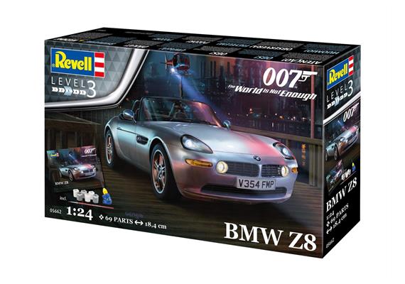 Revell 05662 Gift Set James Bond BMW Z8 - Massstab (1:24) | Bild 6