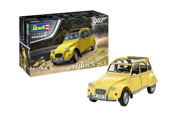 Revell 05663 Gift Set James Bond Citroen 2 CV - Massstab (1:24) | Bild 1