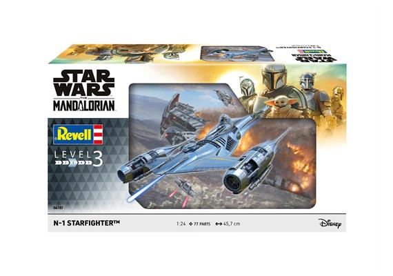 Revell 06787 The Mandalorian: N1 Starfighter - Massstab (1:24) | Bild 6