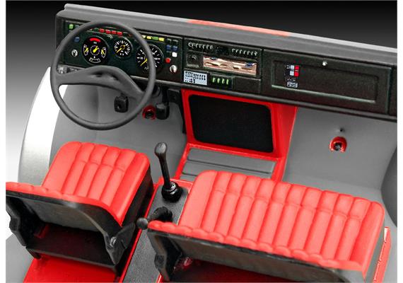 Revell 07512 Mercedes-Benz Unimog U 1300 L TLF 8/18 - Massstab 1:24 | Bild 5